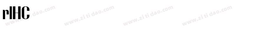 Arial HC字体转换
